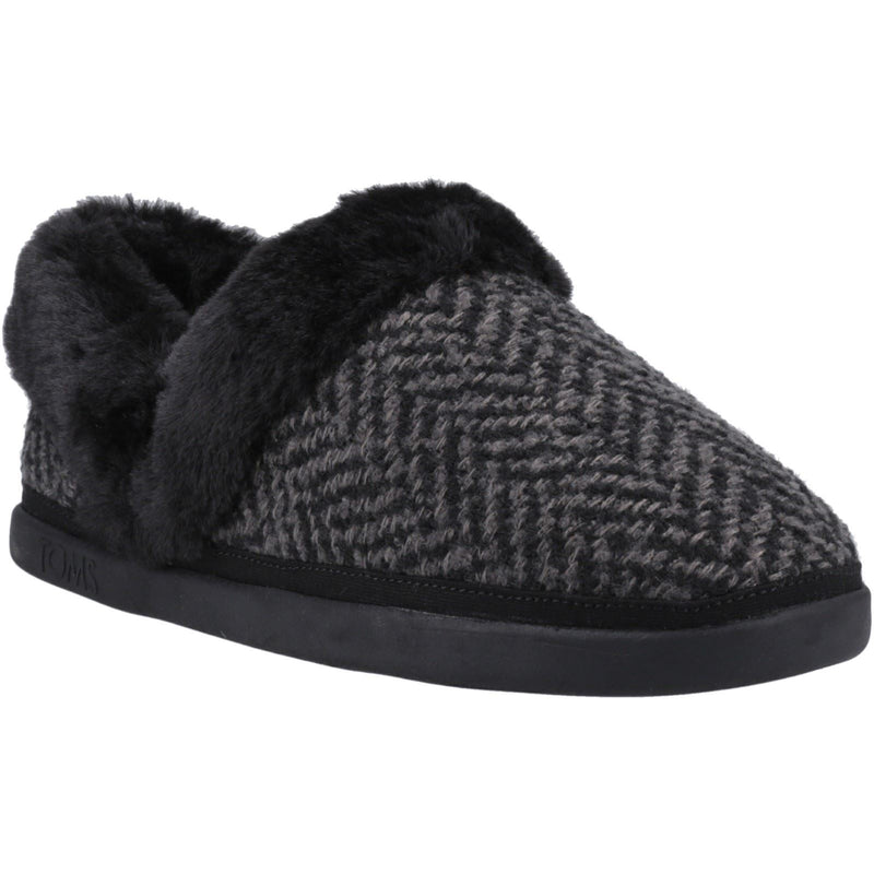 TOMS Oslo Synthetic Women's Black Slippers