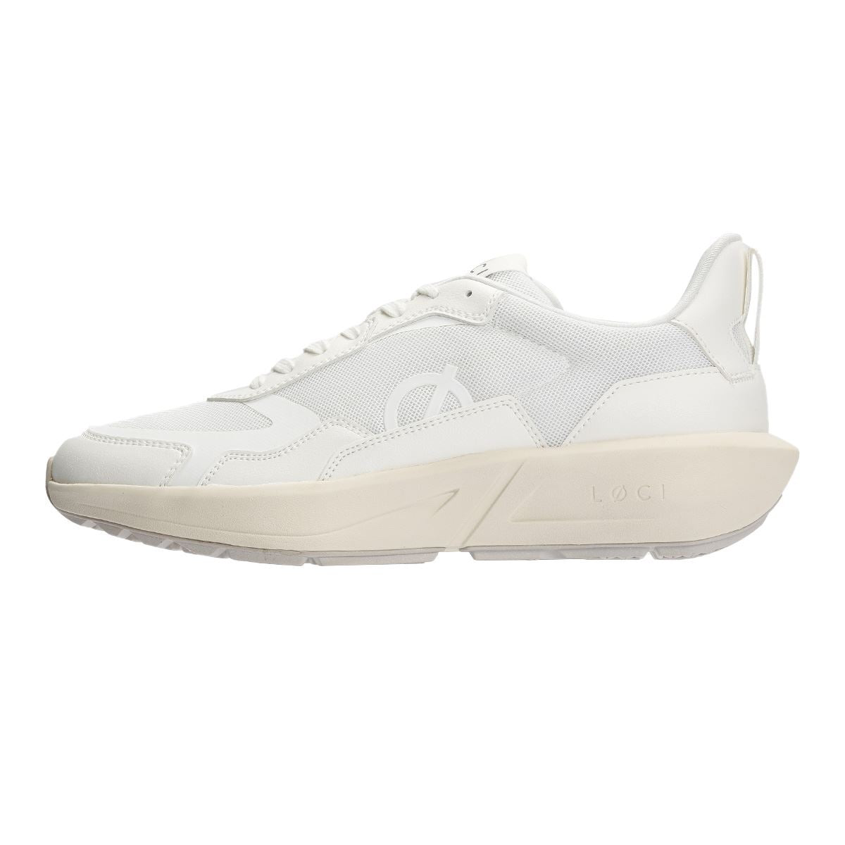 LØCI FLØ White/White Trainers