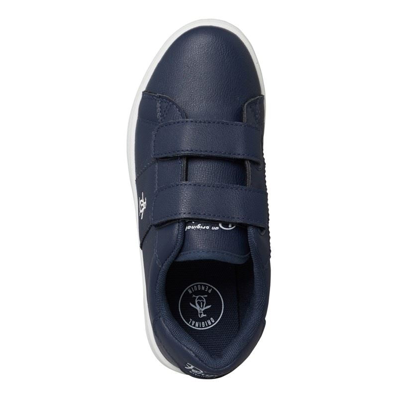 Penguin Junior Marble Navy Trainers