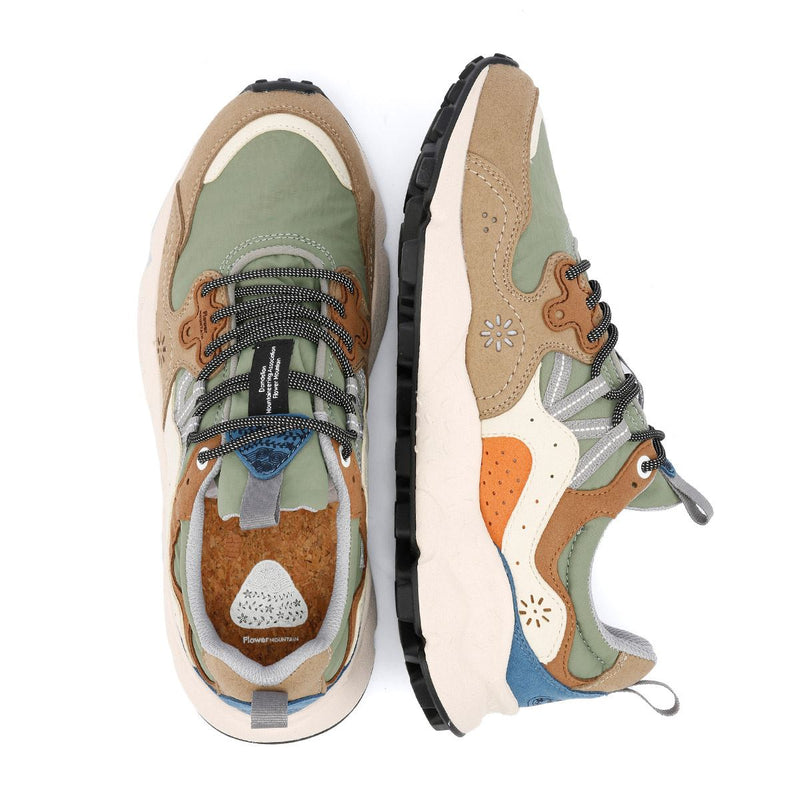 Flower Mountain Yamano 3 Men's Olive Trainers