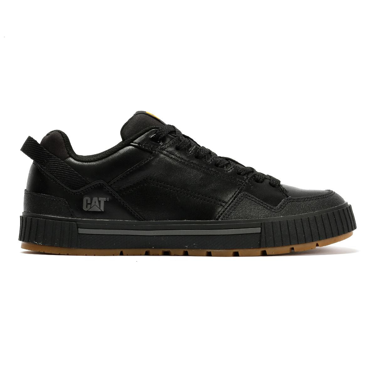 Caterpillar Axiom Leather Men's Black Lace-Up Shoes