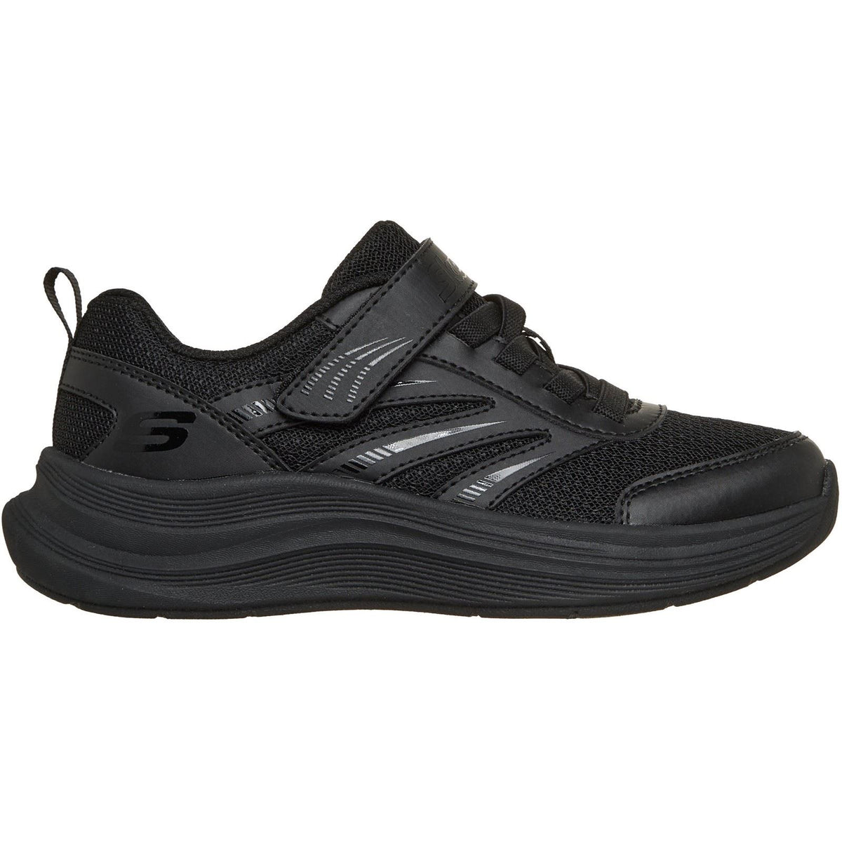 Skechers Streamline Girl's Black Trainers