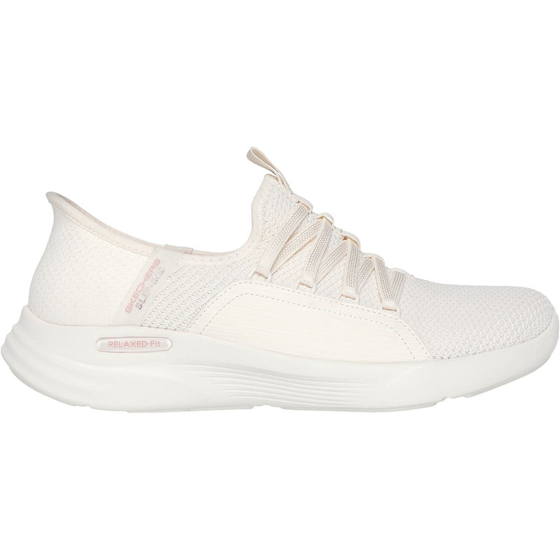 Skechers Relaxed Fit Sport - Ballet Chic Textile Women's Off White Trainers