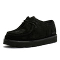 Clarks Originals Meare Wallabee Suede Men's Black Lace-Up Shoes