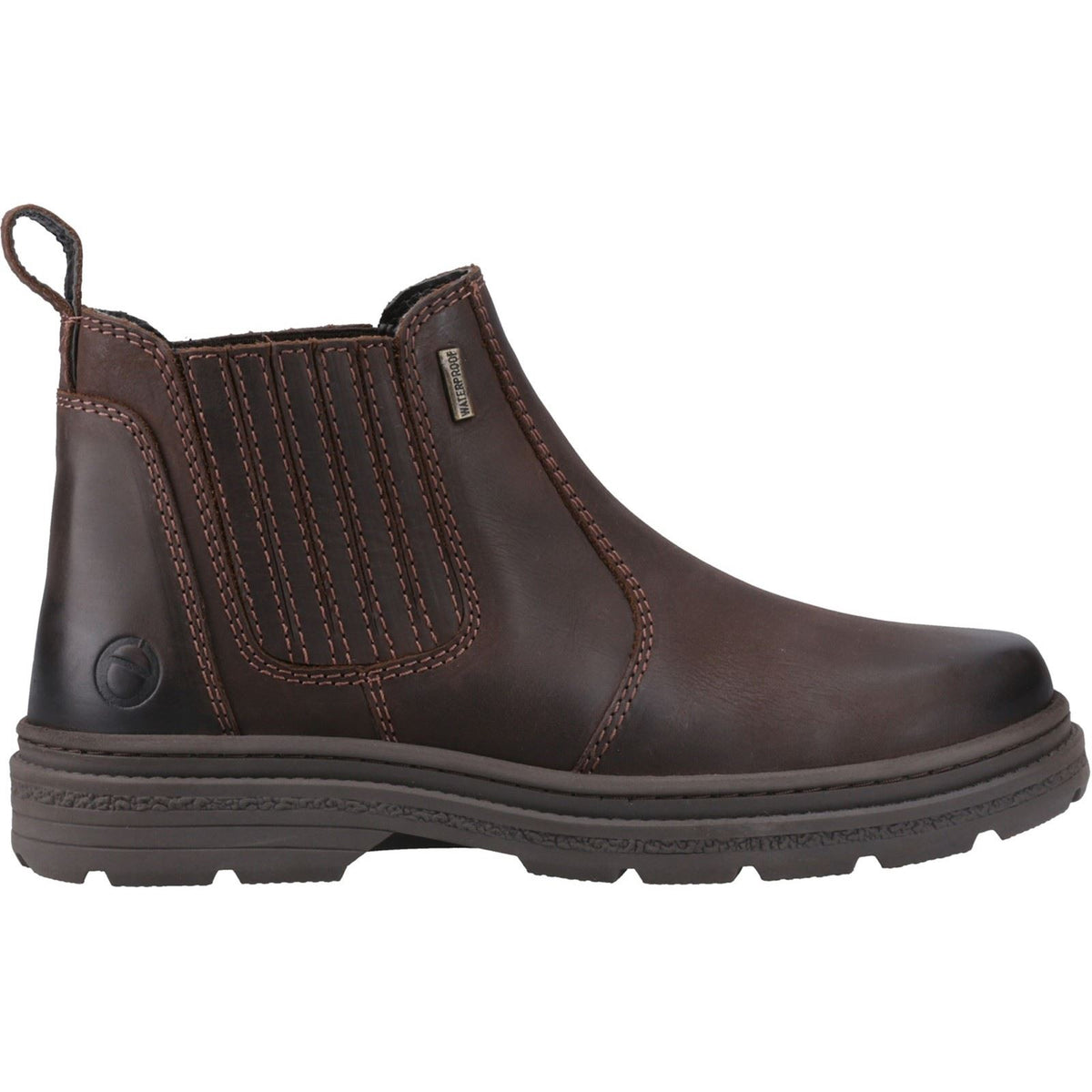 Cotswold Bisley Leather Men's Brown Ankle Boots