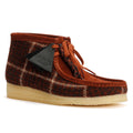 Clarks Originals Wallabee Harris Tweed Men's Rust Boots