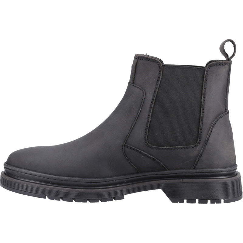Hush Puppies Jamie Leather Men's Black Boots