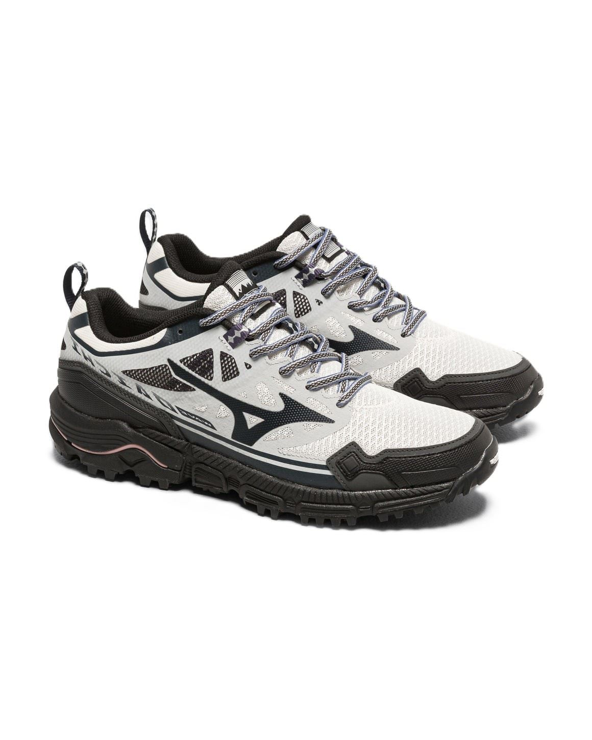 Mizuno Daichi LS Snow White/Carbon/Black Trainers