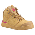 Hard Yakka 3056 Lace Leather Women's Wheat Safety Boots