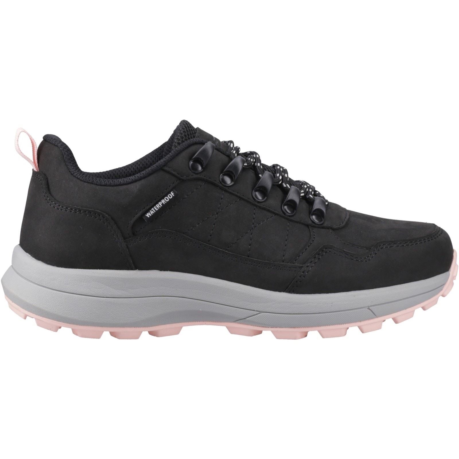 Cotswold Elmfield Nubuck Women's Black Hiking Shoes