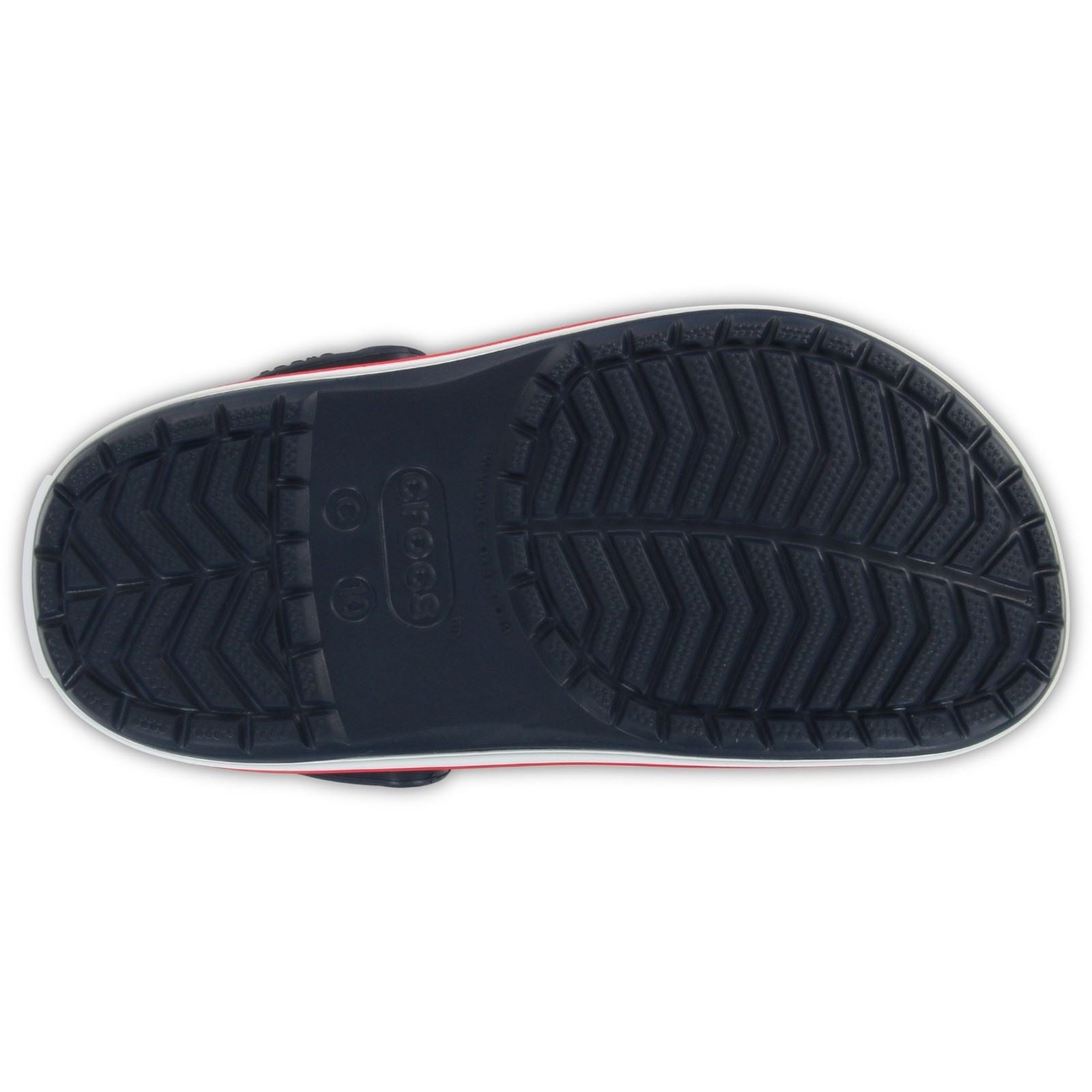 Crocs Crocband Synthetic Navy / Red Clogs