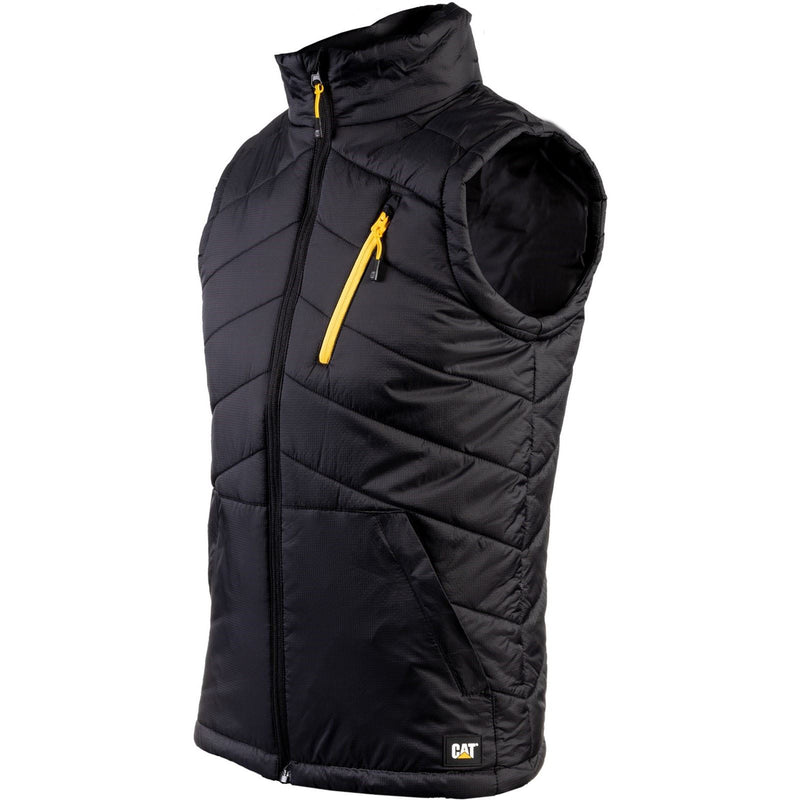 Caterpillar Essentials Body Warmer Men's Black Gilets