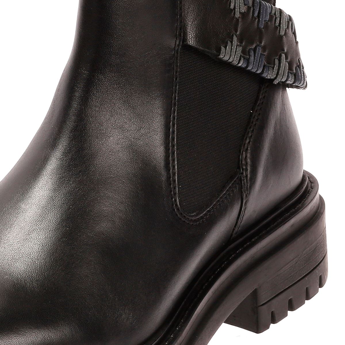 Osprey London The Guildford Chelsea Leather Women's Black Boots