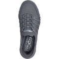 Skechers Breathe-Easy - Roll-With-Me Textile Women's Charcoal Trainers
