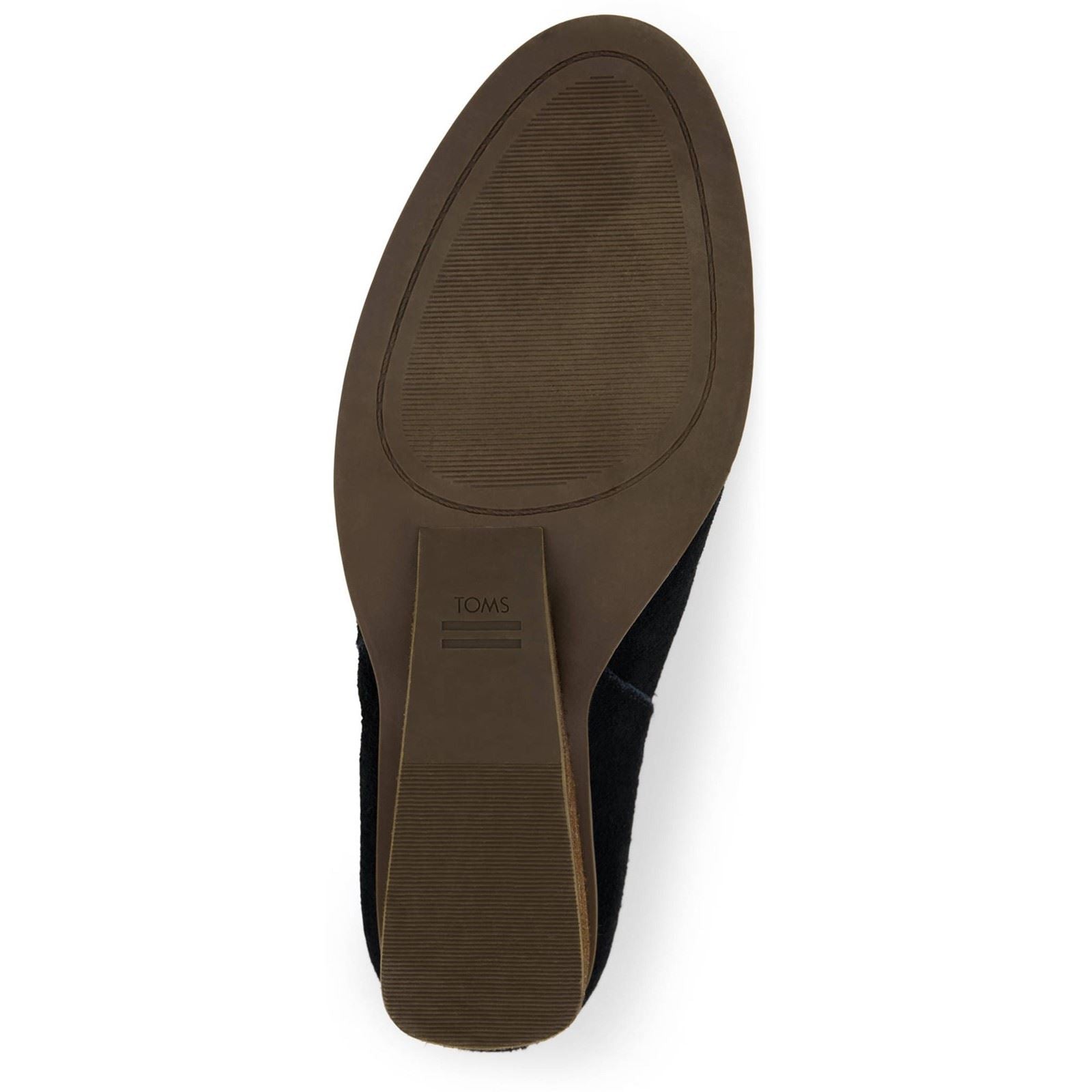 TOMS Goldie Textile Women's Black Heeled Ankle Boots