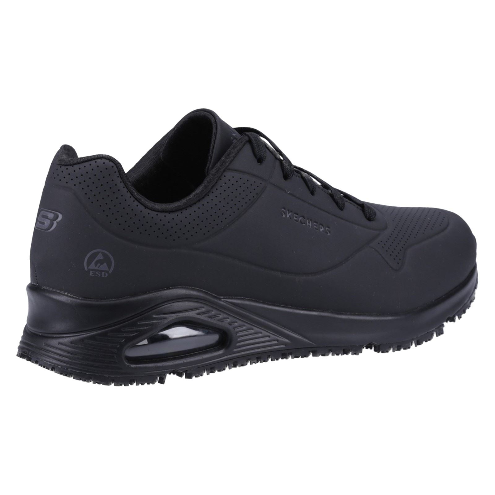 Skechers Workwear Work Relaxed Fit: Uno SR - Sutal Men's Black Safety Trainers