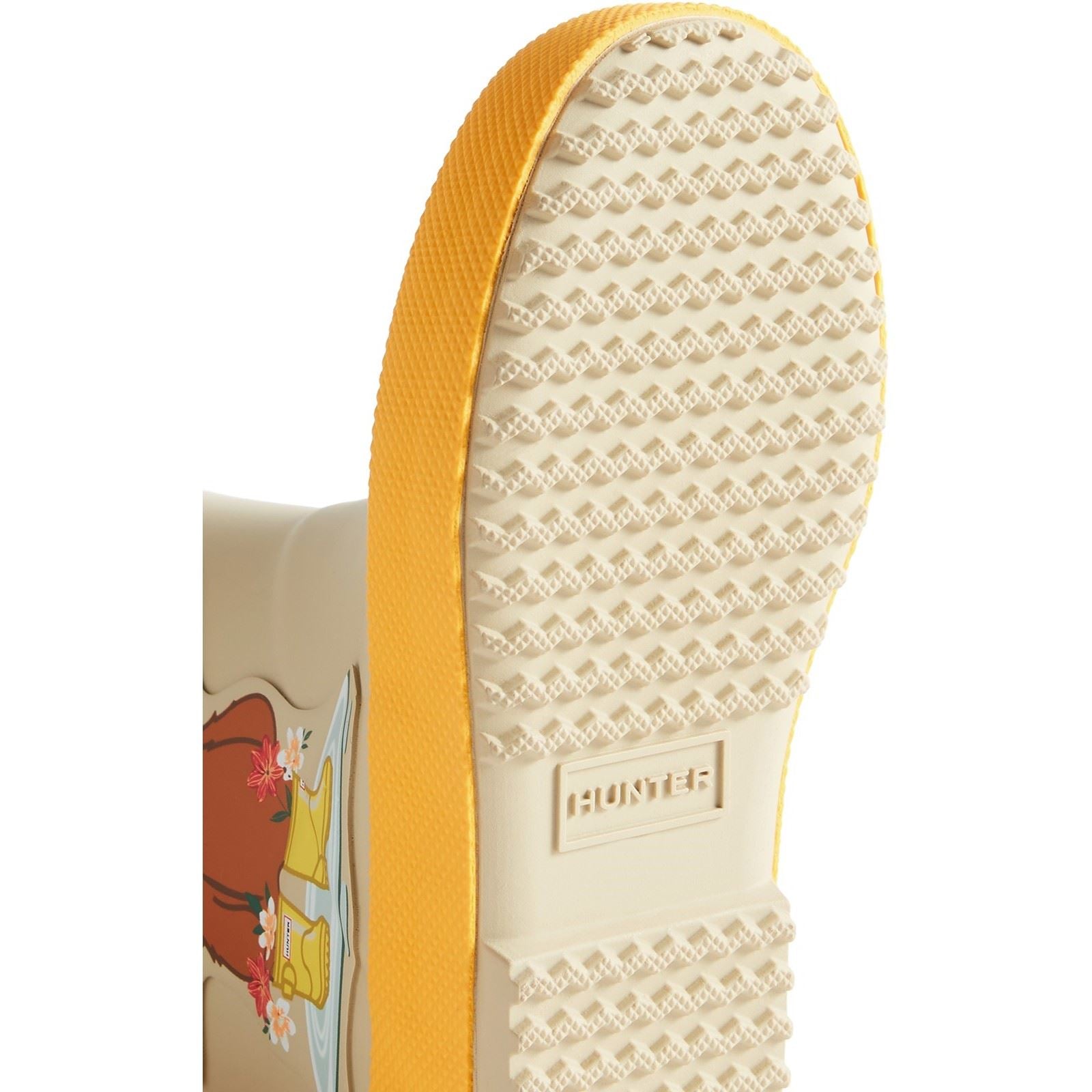 Hunter First Bear Print Rubber Kid's Bear Print Wellington Boots