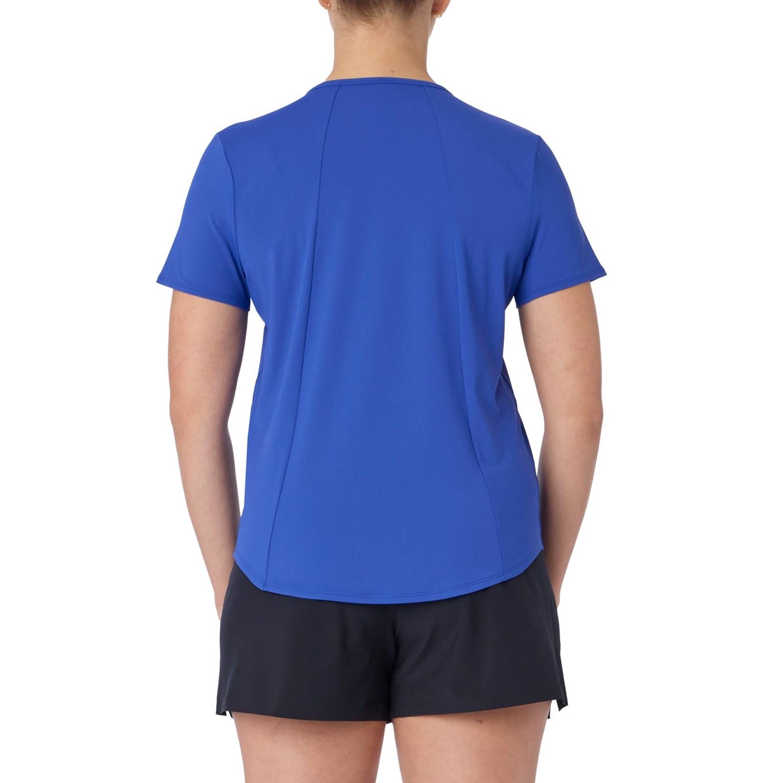 Skechers Stride Performance Tee Women's Blue Activewear T-Shirts