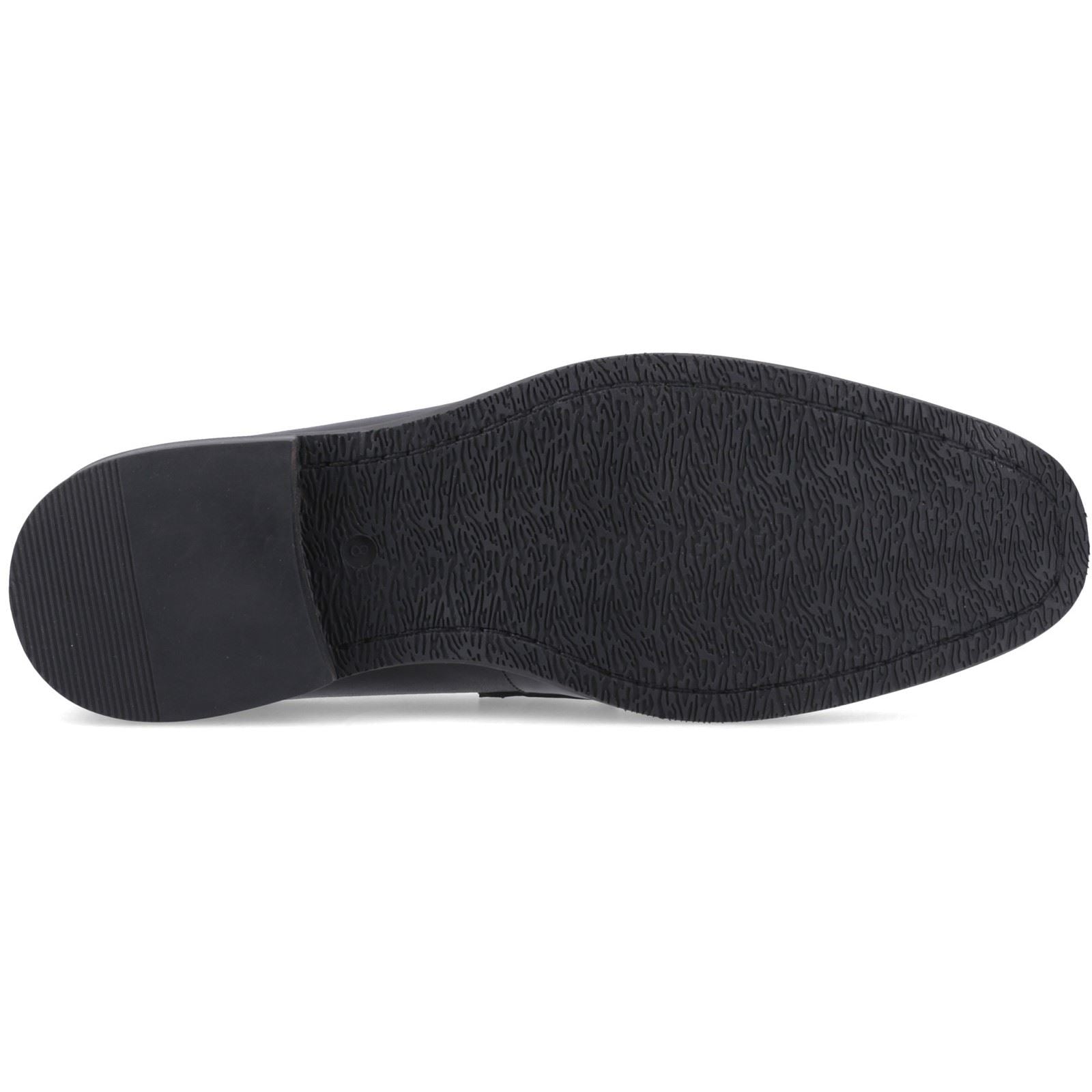 Hush Puppies Moses Leather Men's Black Loafers