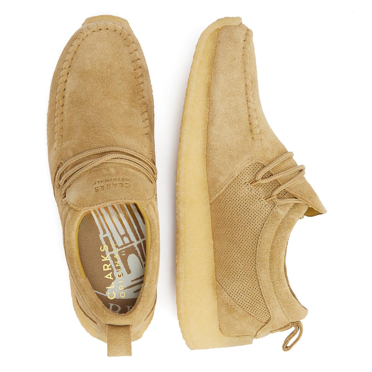 Clarks Originals Maycliffe Suede Dark Sand Men's Dark Sand Lace-Up Shoes