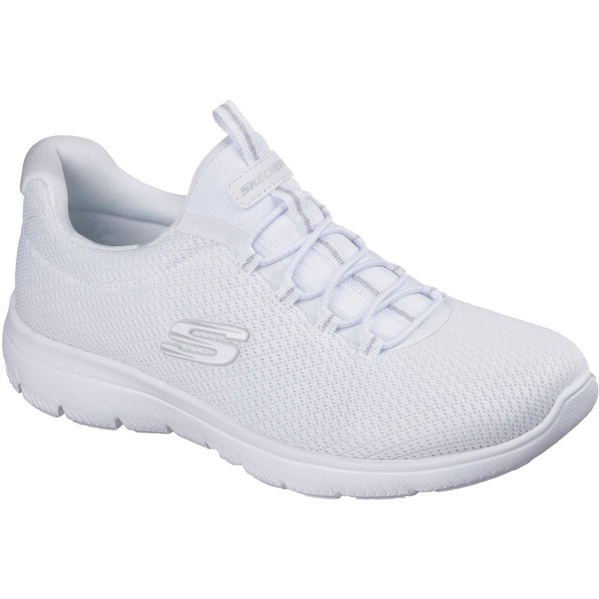Skechers Summits Summer Blush Textile Women's White Trainers