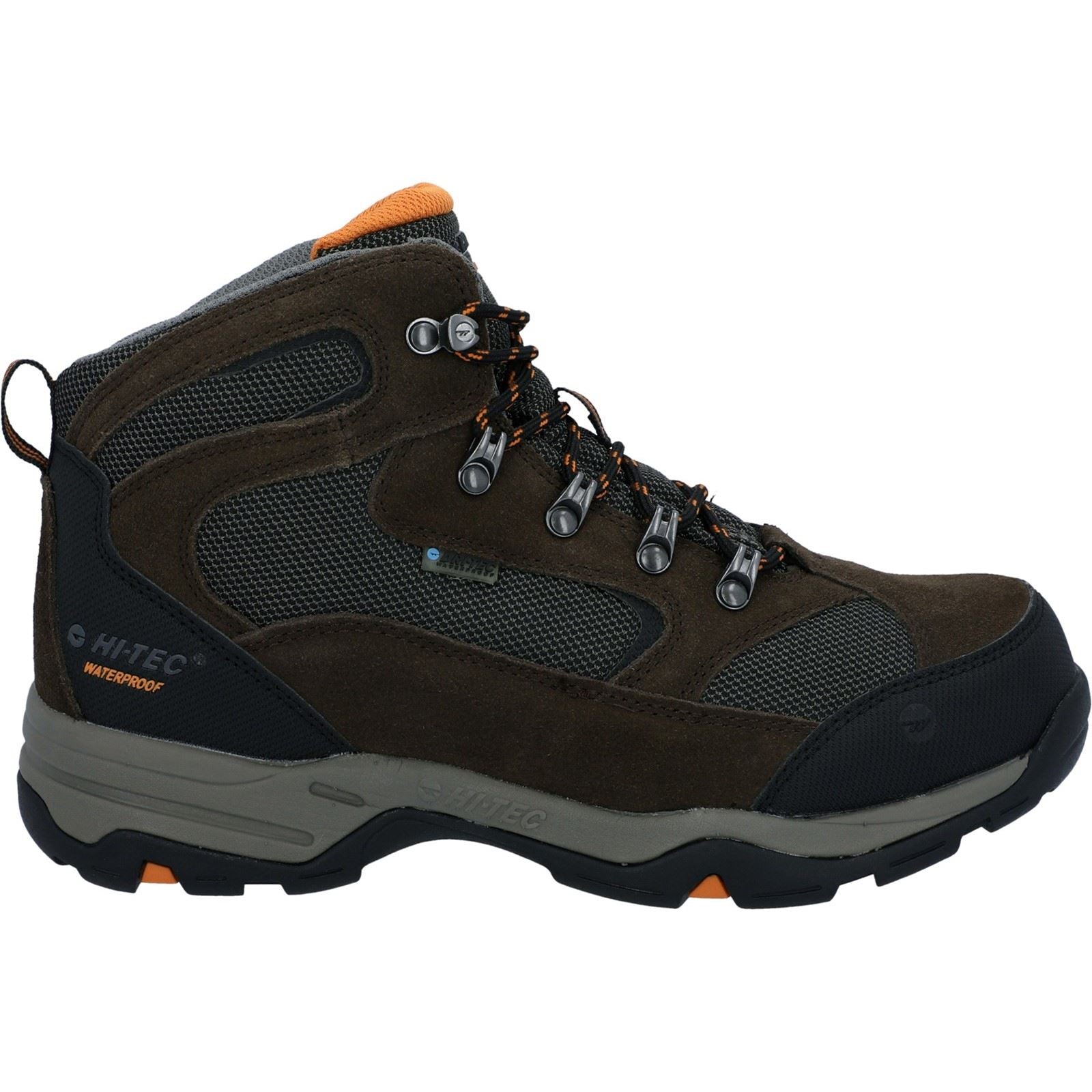 Hi-Tec Storm Wide Suede Men's Dark Chocolate/Dark Taupe Hiking Boots
