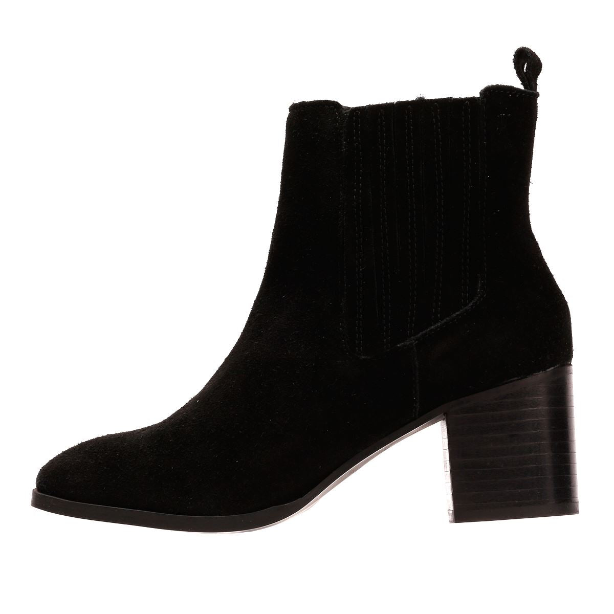 Osprey London The Naples Suede Women's Black Boots
