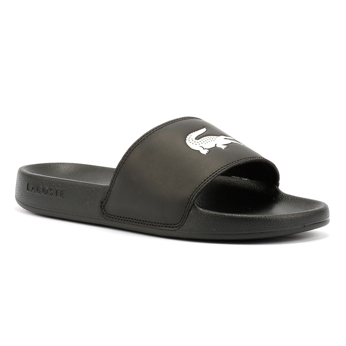 Lacoste Serve Slide 0.0 Women's Black Slides