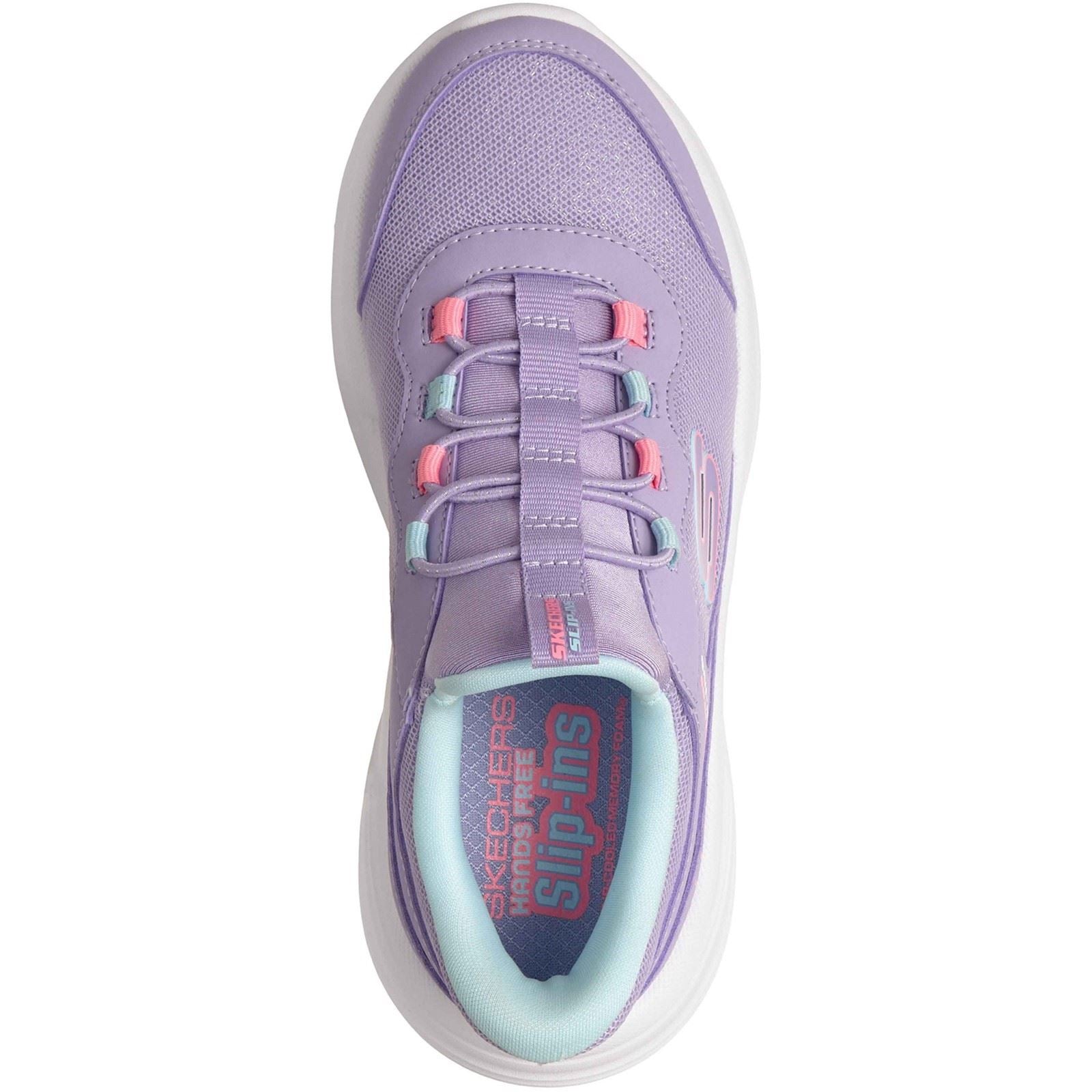 Skechers Bounder Pro Polyurethane Girl's Lavender Trainers