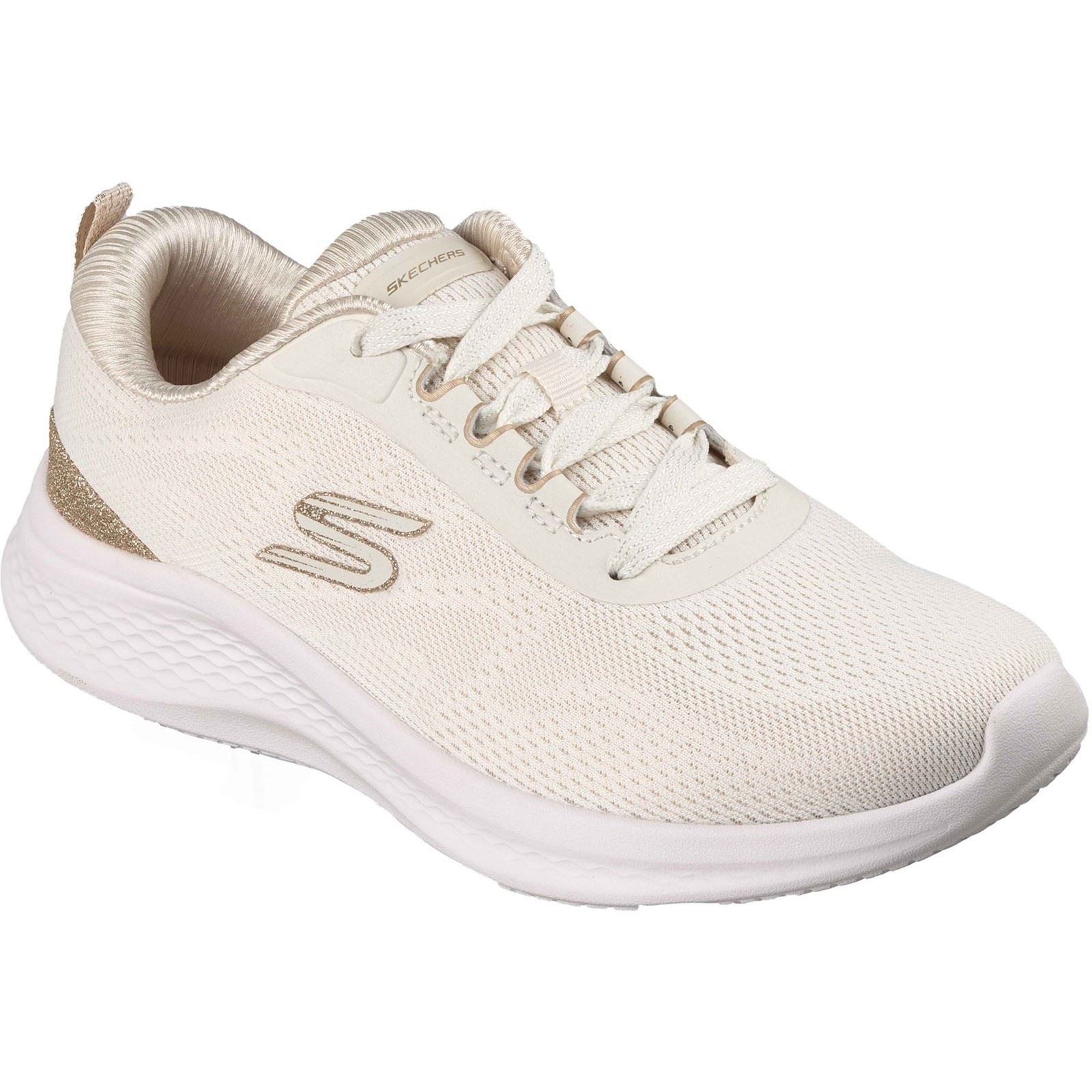 Skechers Skech-Lite Pro 2.0 Polyester Women's Natural/Gold Trainers