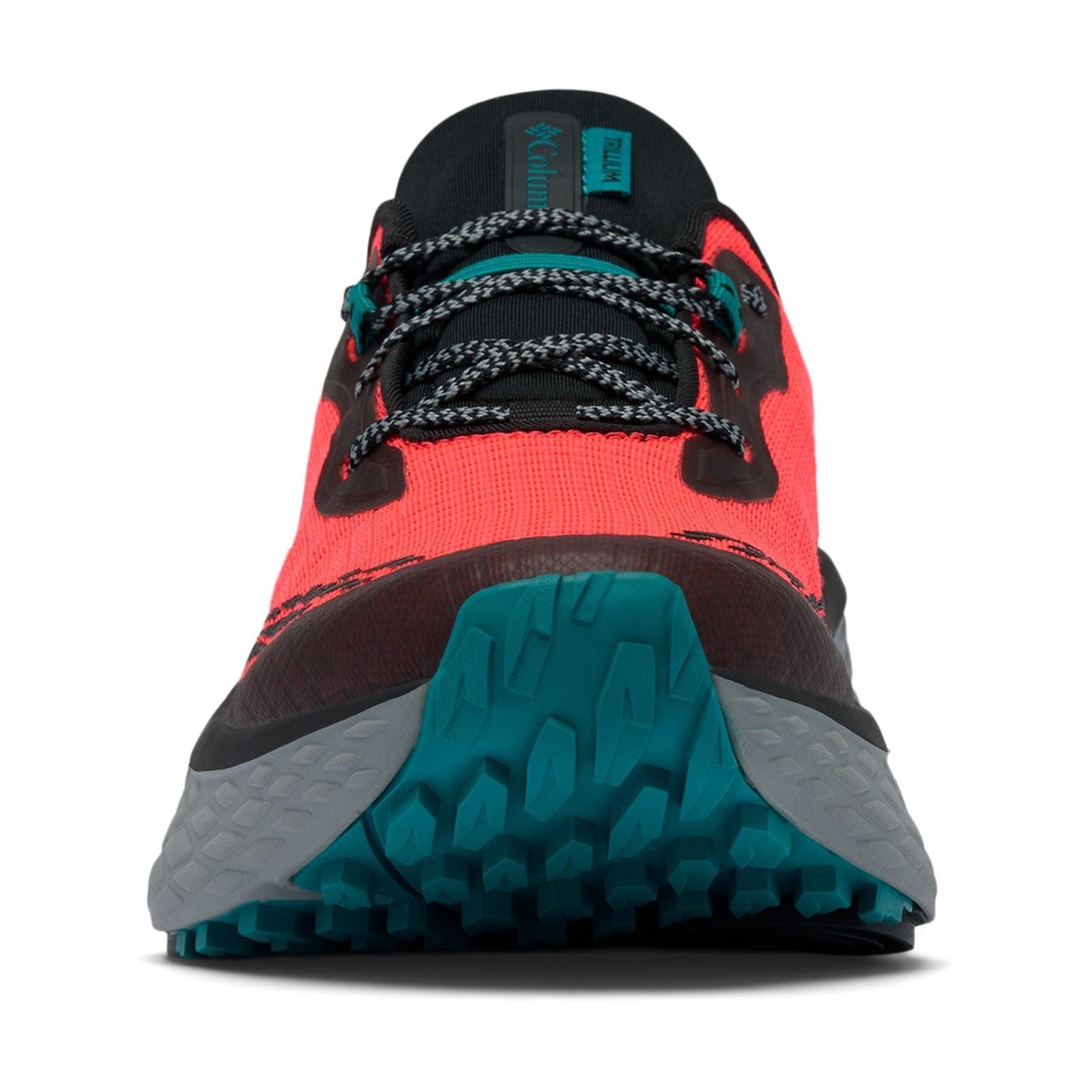 Columbia Konos Trillium ATR Polyester Women's Neon Sunrise/Teal Chloride Hiking Shoes