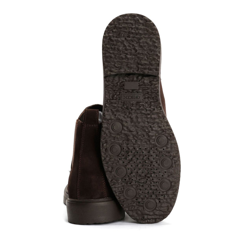 Geox Massimiano B Suede Men's Dark Brown Boots