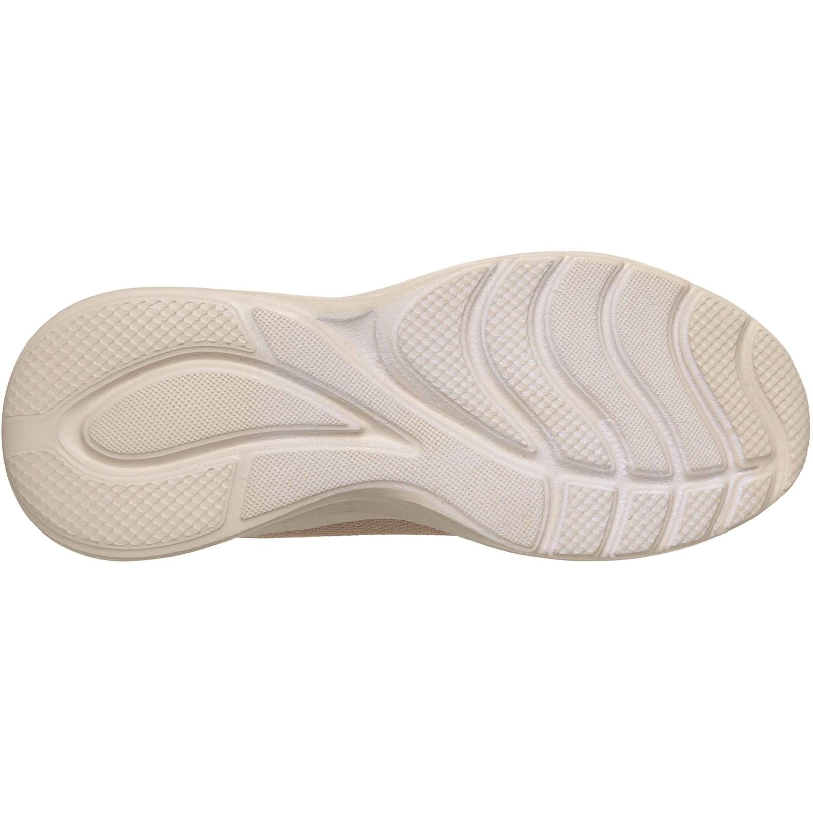 Skechers Bobs Squad Waves Current Look Textile Women's Taupe Trainers