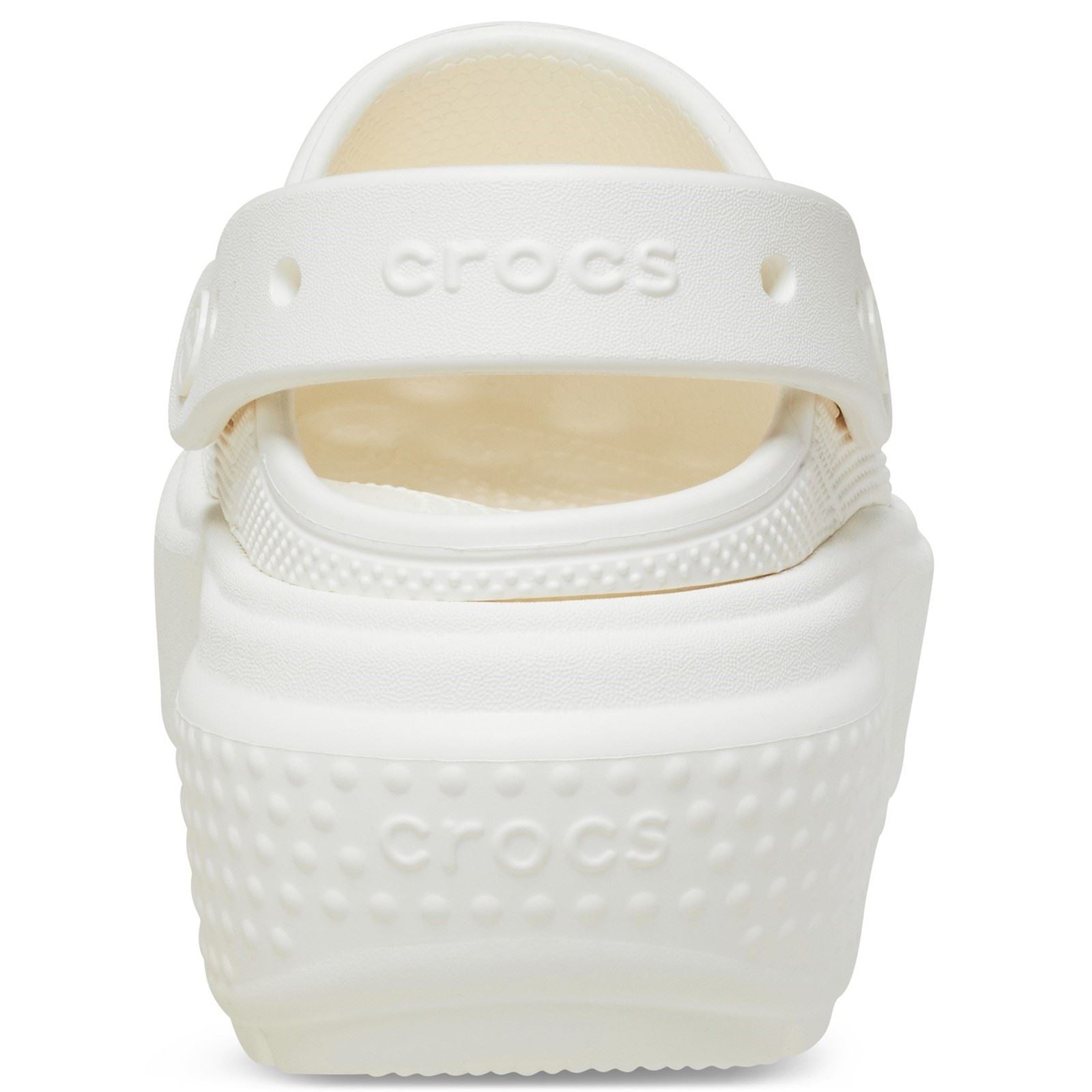 Crocs Stomp Clog Synthetic Chalk Clogs
