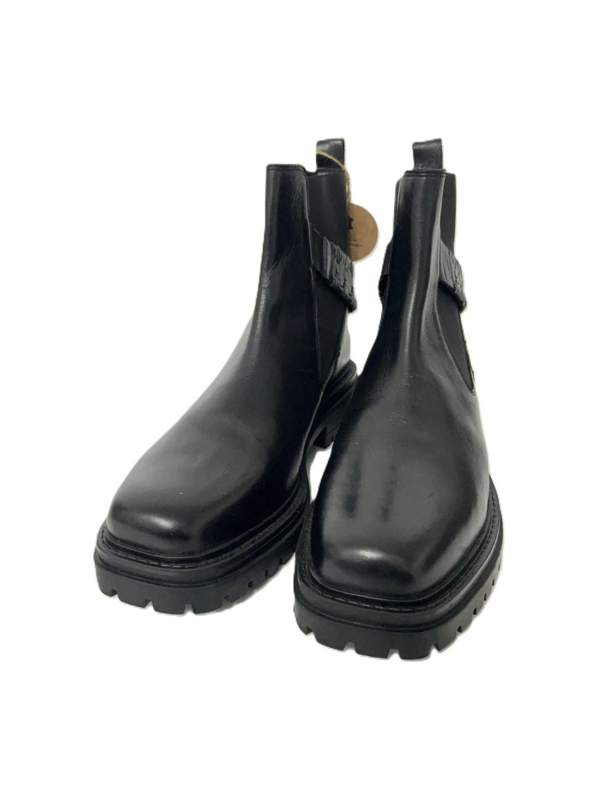 Osprey London The Guildford Chelsea Leather Women's Black Boots