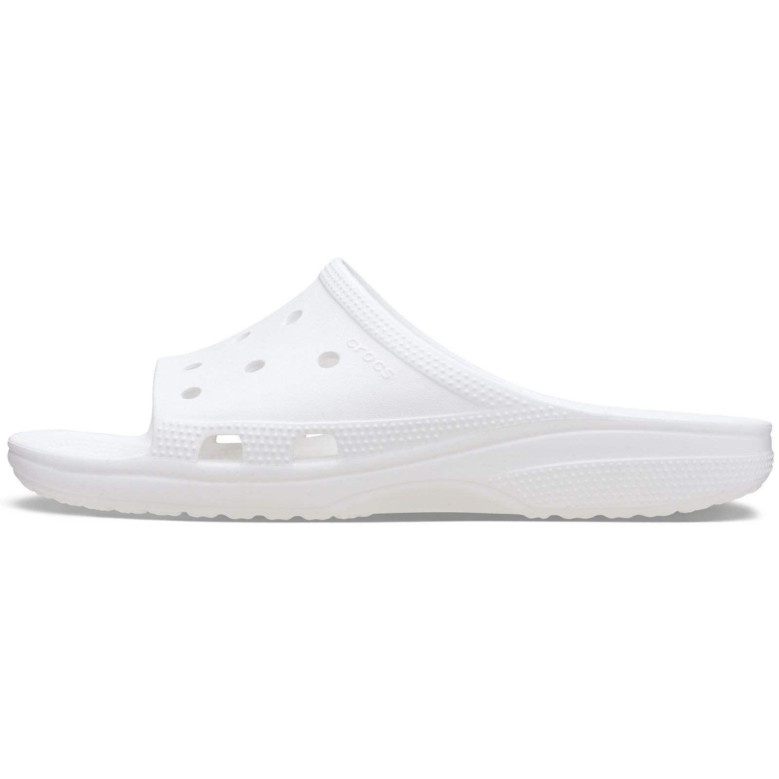 Crocs Classic Slide Thermoplastic Women's White Slides