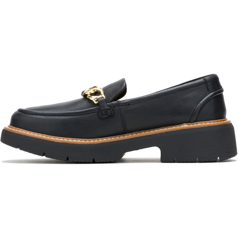 Hush Puppies Jodie Leather Women's Black Loafers