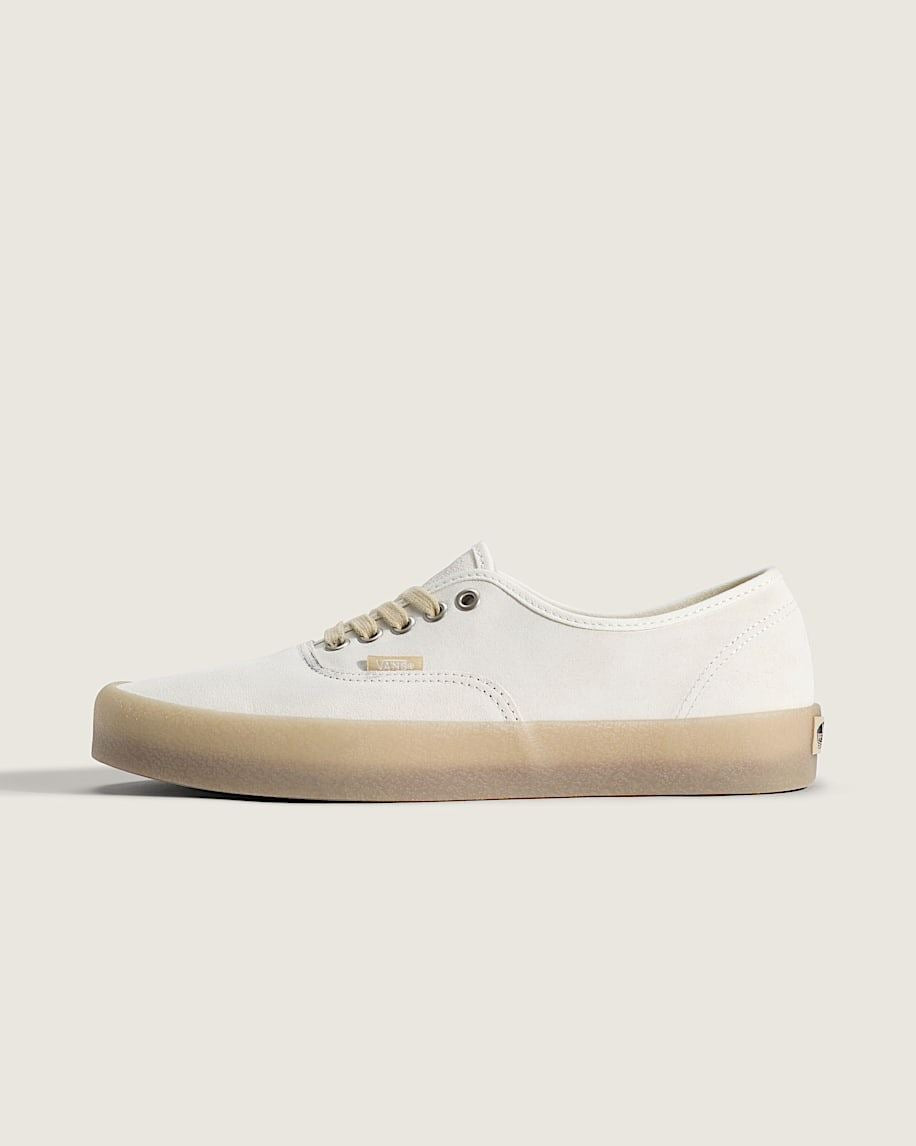 Vans Authentic Crepe Leather Men's Marshmallow Trainers