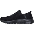 Skechers GO WALK Flex Smooth Motion Textile Men's Black Trainers