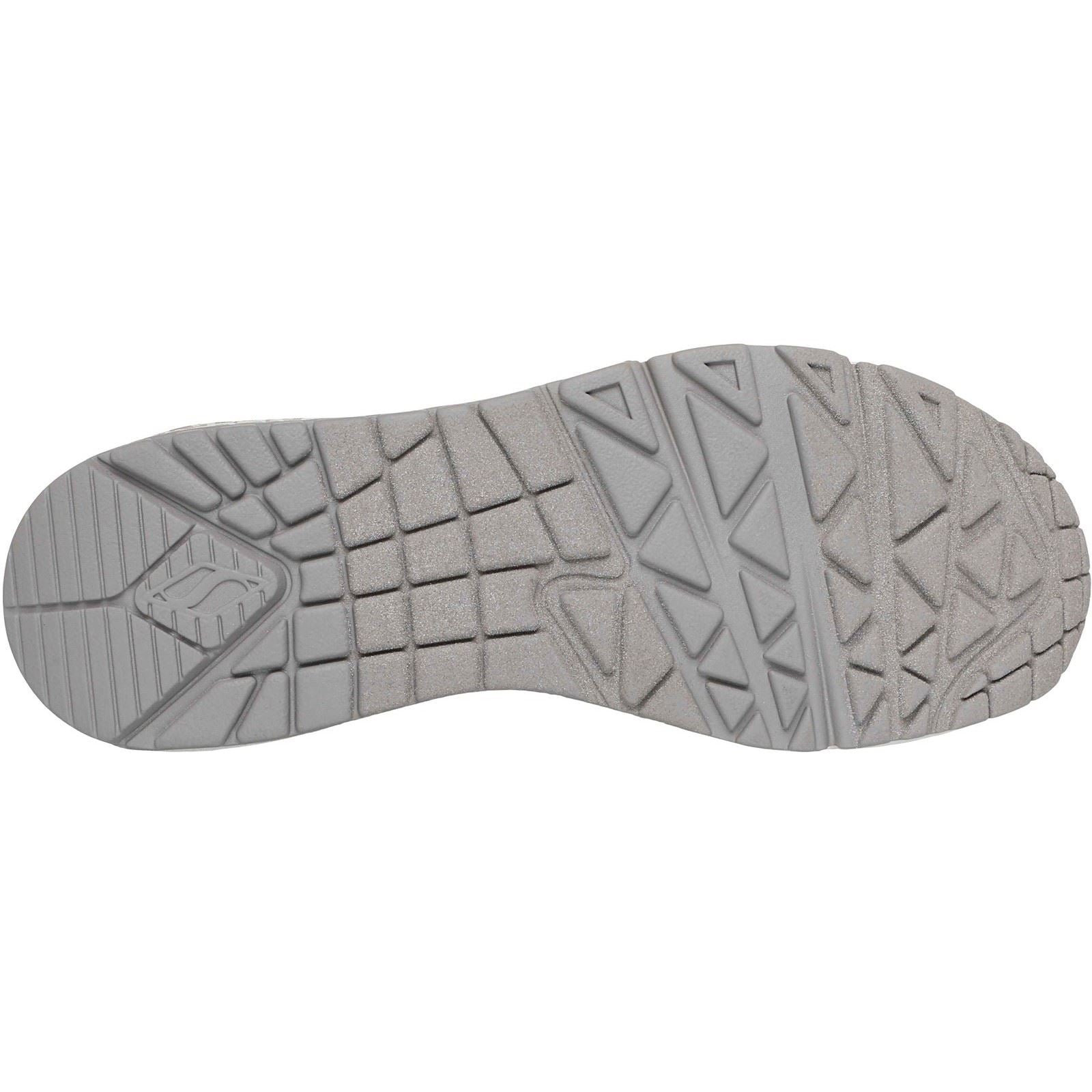 Skechers Uno Safari Time Polyurethane Women's White/Leopard Trainers