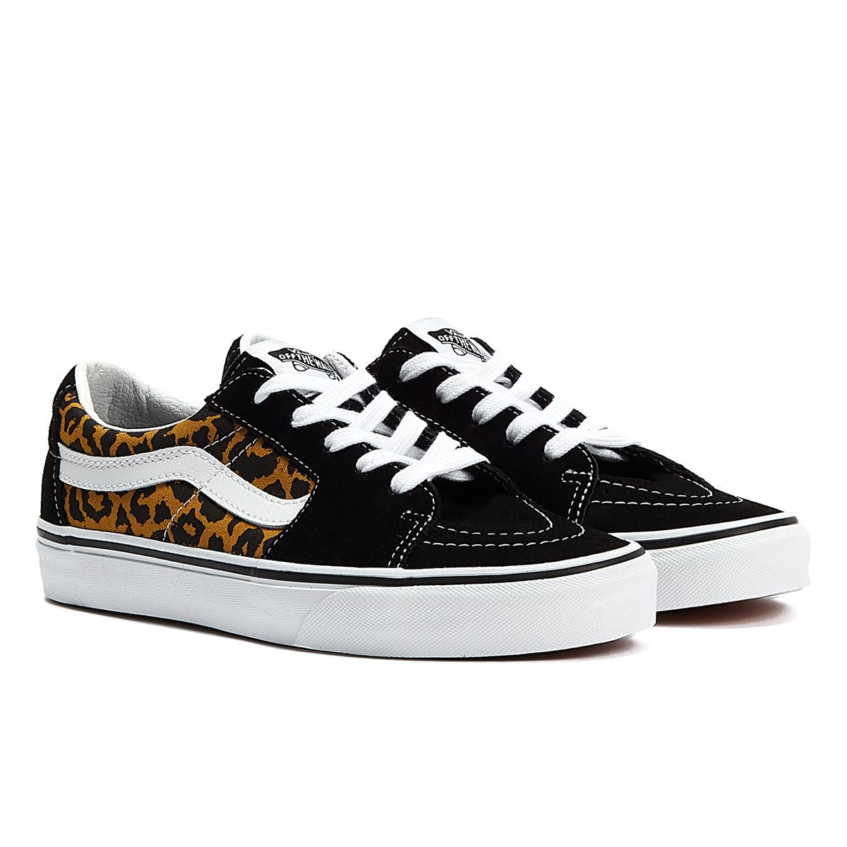 Vans SK8-Low Leopard Women's Black Trainers