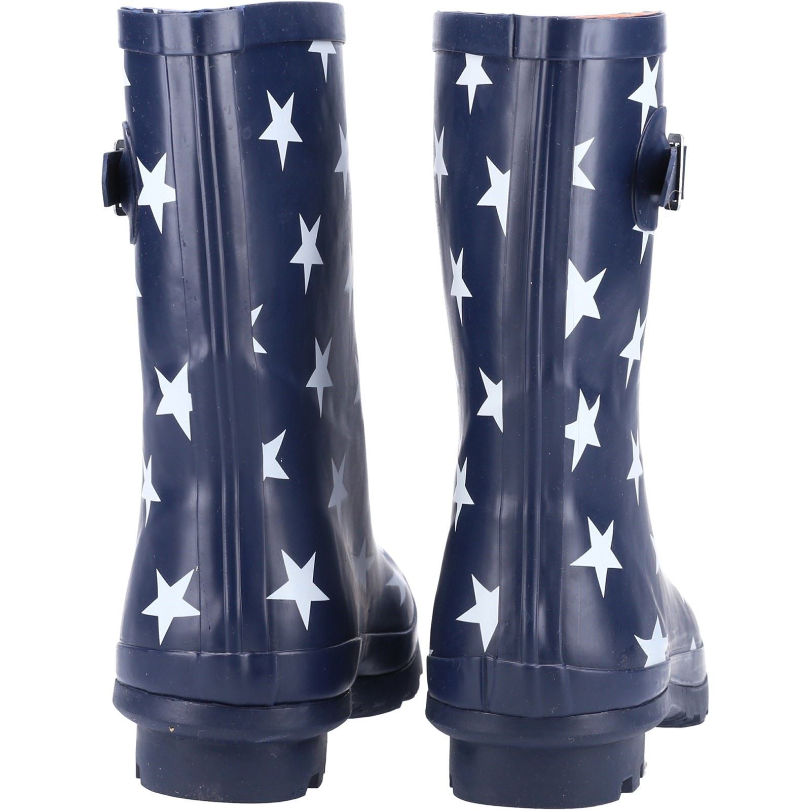 Cotswold Badminton Rubber Women's Star Slim Fit Wellington Boots