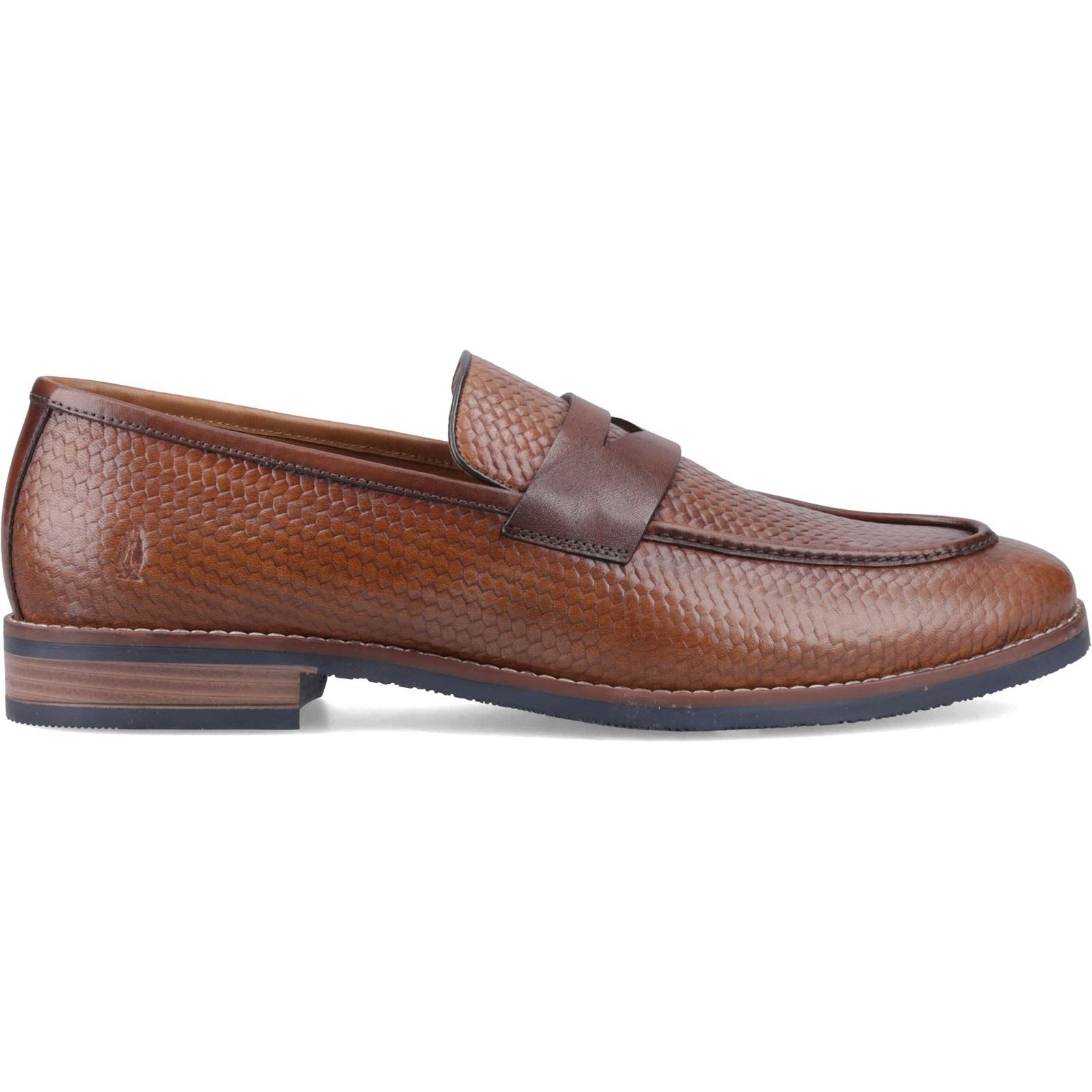Hush Puppies Mitchell Leather Men's Tan Loafers