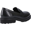 Hush Puppies Grazia Leather Girls's Black Loafers