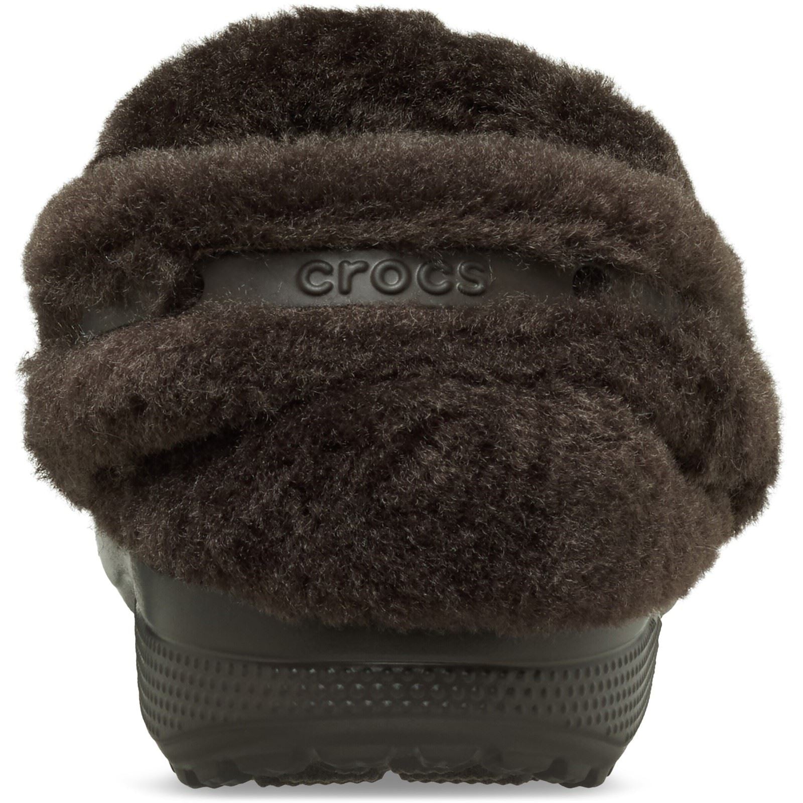 Crocs Unfurgettable Vegan Suede Polyester Women's Espresso Clogs