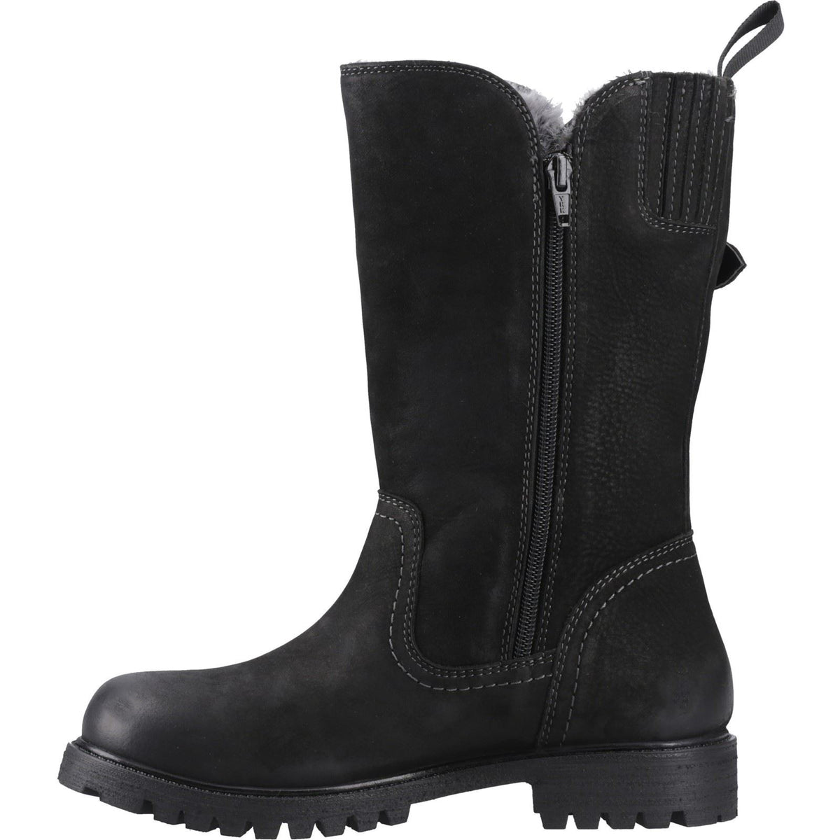 Cotswold Winchcombe Leather Women's Black Boots