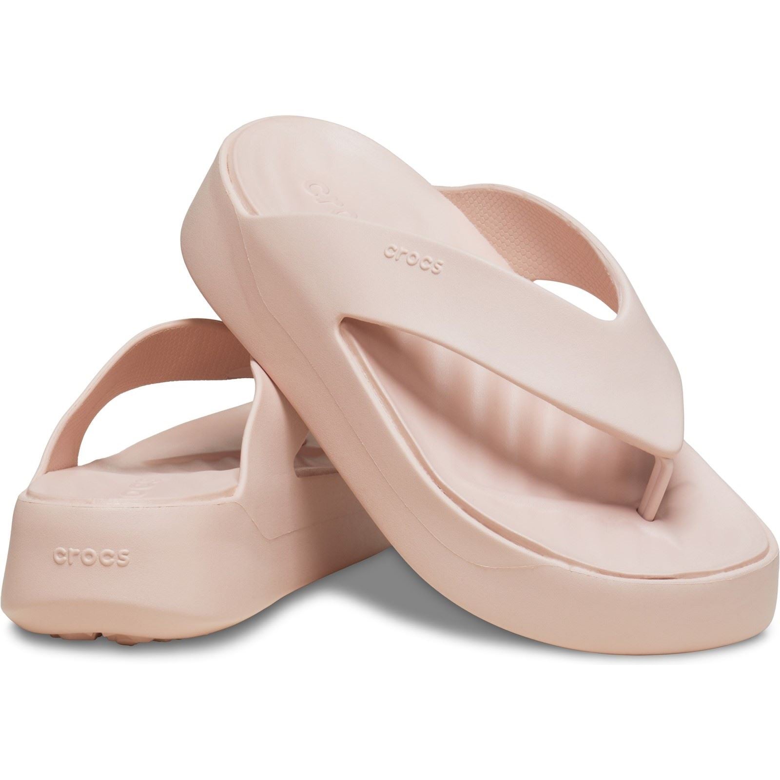 Crocs Getaway Platform Synthetic Women's Quartz Sandals