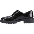 Hush Puppies Athena Patent Leather Girls's Black Brogues