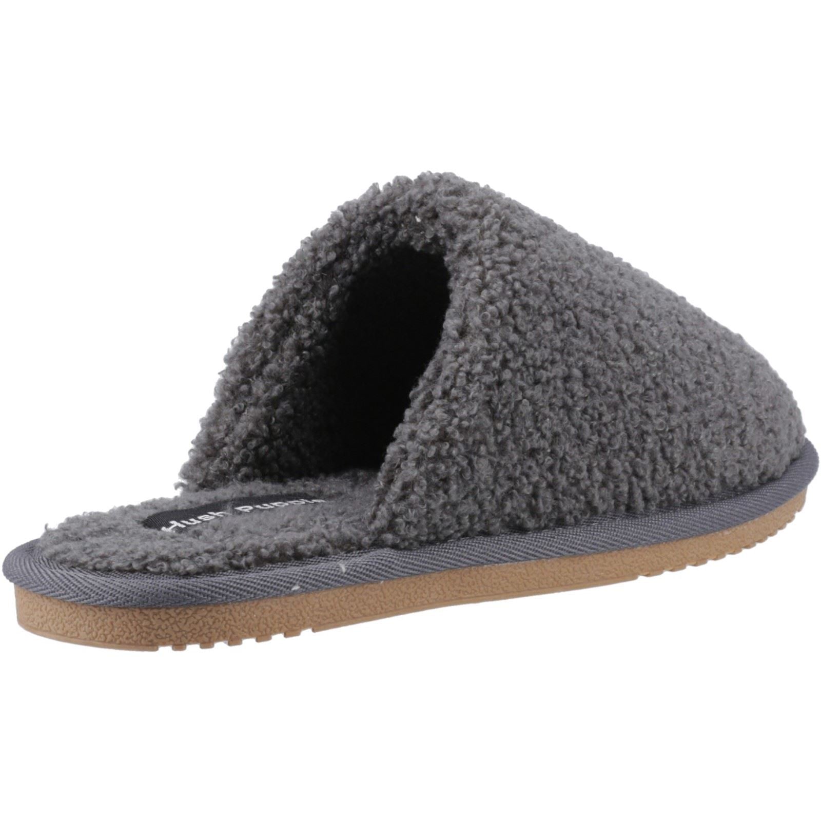 Hush Puppies Joanna Textile Women's Charcoal Slippers