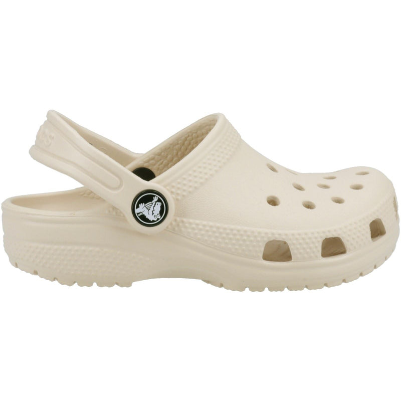 Crocs Kids' Classic Synthetic Bone Clogs